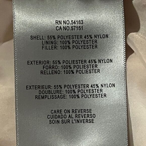 Levi's Women's Quilted Shirt Jacket Shacket Peach Blossom Pink Plus Size XXL NWT - Picture 8 of 9